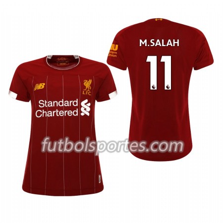 Camisetas Liverpool M.Salah 11 Mujer Primera Equipacion 2019/2020